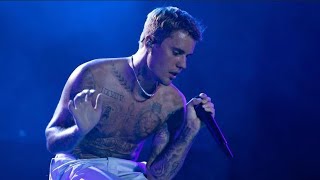 Justin Bieber performing Ghost 💜 (Live from the Lucca Festival, Justice Tour)