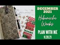 December 2021 Plan With Me  | Hobonichi Weeks | 11.27.21 | Functional Planning | Architect Destiny