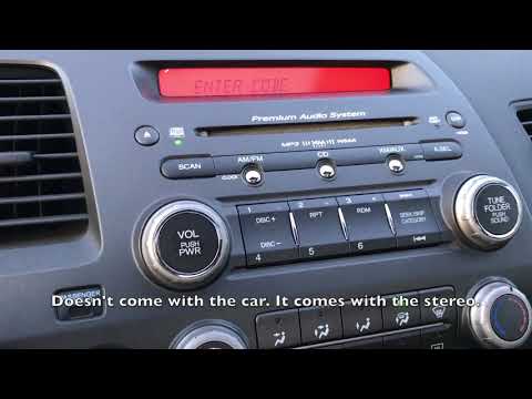 how-to-enter-code-for-06-11-civic-audio-factory-stereo-system