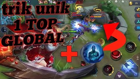 1 TOP GLOBAL RUBY TIDAK BISA MATI - mobile legends indonesia