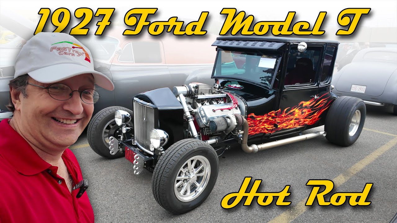 Ford Model T Coupe 1927 года (хот-род) — монстр с двойным турбонаддувом HEMI!