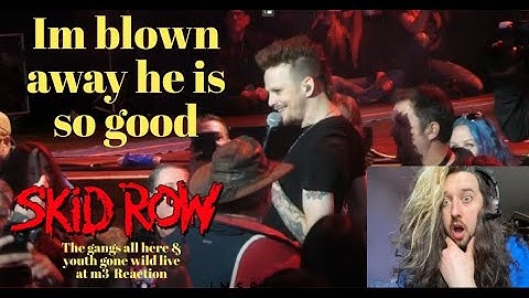 Skid Row the gangs all here live at m3 Reaction
