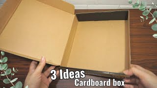I kept my stuff in a cardboard box to stay neat. You might like these 3 options too!