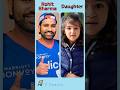 Indian cricketer rohit sharma family shorts trending youtubeshorts rohitsharma cricket ipl