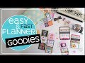 Fast and Easy DIY Planner Accessories | Washi Tape Cards and Bookmarks