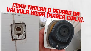 COMO TROCAR O REPARO DA DESCARGA DE PAREDE DA MARCA CIPLA VALVULA HIDRA