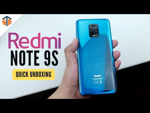 Xiaomi Redmi Note 9S - Quick Unboxing and First Impressions TAGALOG