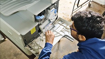 Canon Xerox Machine Service Video