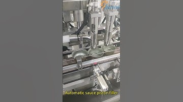 Automatic Double Head Sauce Filler DEMO 2025 – 40 Bottles/Min Thick Mayo & Ketchup Filling!