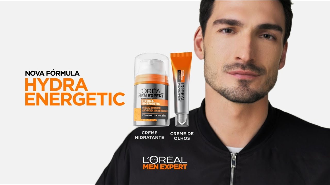 Completa a tua rotina energizante com a gama Hydra Energetic da L'Oréal