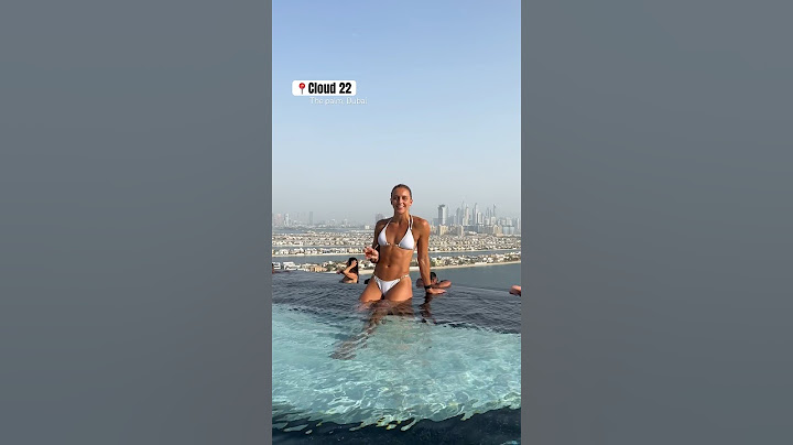 Unreal day spent here 😍 #dubai #thepalmjumeirah #mma #athlete #restday #beachclub #skypool