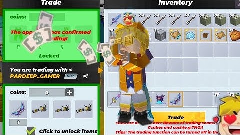 HOW TO GET RICH TRADE IN SKY BLOCK BLOCKMAN GO #blockmango #video #SKY BLOCK