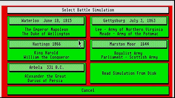 ATARI ST UNIVERSAL MILITARY SIMULATOR 1 UMS 1  From Automation Compact Disk Menu Intro No 89 90  st