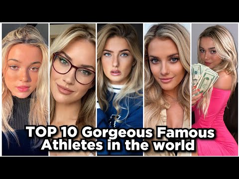 TOP 10 Gorgeous Famous Athletes In The World NaughtyBlondes