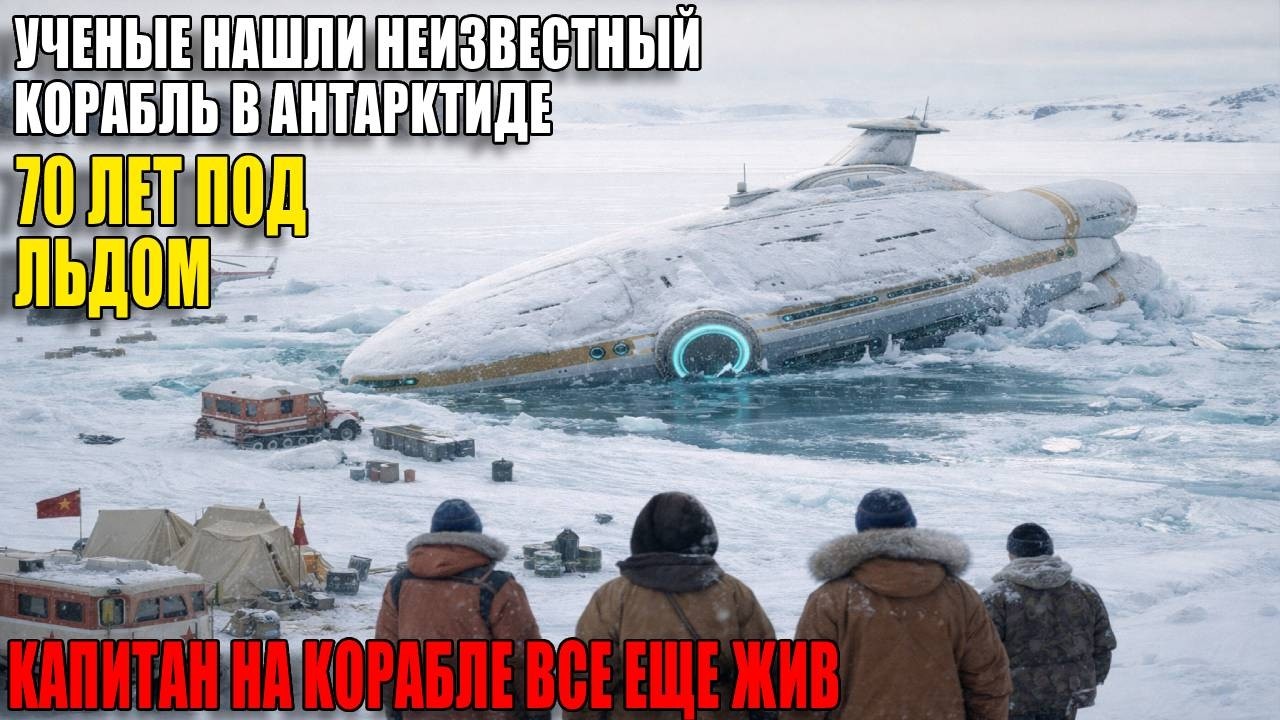 КГБ НАШЛИ КОРАБЛЬ ИЗ 1912 ГОДА В АНТАРКТИДЕ. ОН БЫЛ НЕ С ЗЕМЛИ