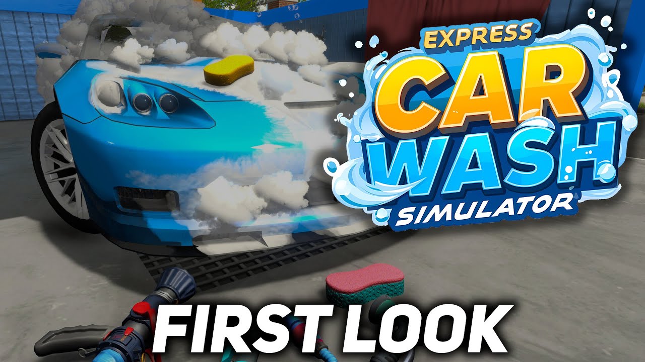 Express Car Wash Simulator - First Look [PC]