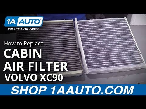 How to Replace Cabin Air Filter 03-12 Volvo XC90