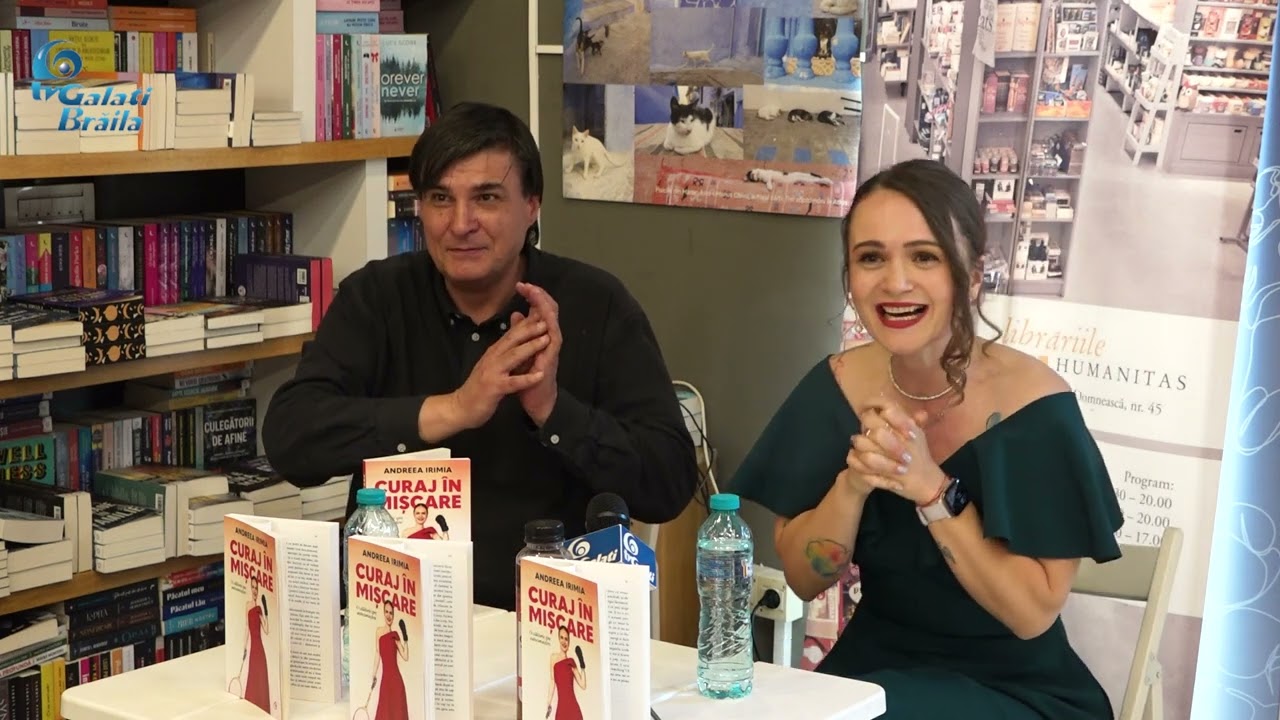 Lansare de Carte - Andreea Irimia - ,,Curaj în Mișcare"