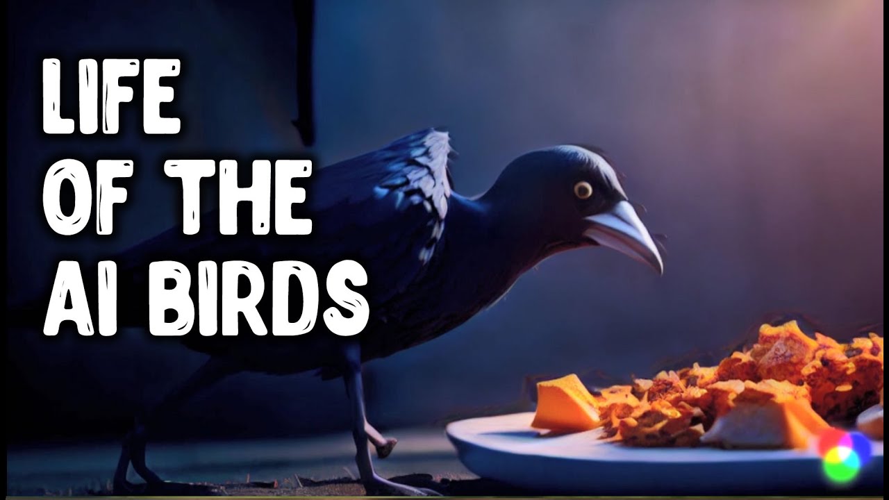 Life of the AI Birds - experimental AI movie