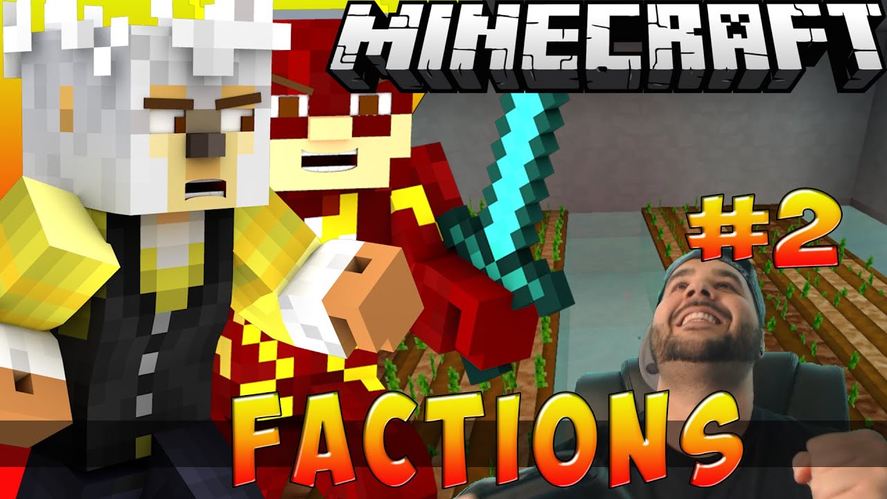 Minecraft Factions Server Let's Play - Warzone time!