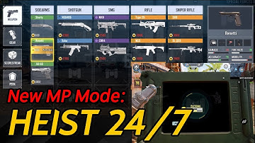 How to play HEIST 24/7 New MP Mode | Season 1 - Heist | Call of duty: Mobile-Garena