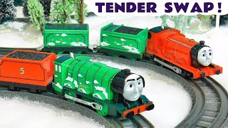 Toy Train Thomas Tender Swap Story With The Flying Scotsman