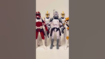 Star Wars: Black Series Clone-Trooper Collection -Shorts