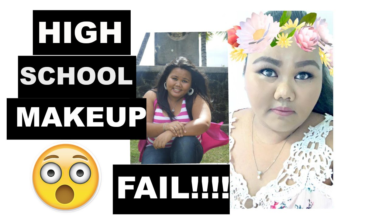 How I Did My Makeup in High School | LifeofAlexB foundation brush คือ