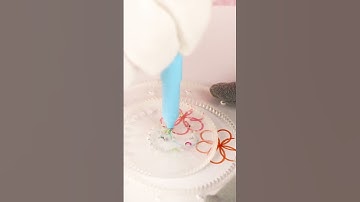 ASMR Oddly Satisfying Spirograph Design Beautiful Japanese Flowers #shorts #satisfyingvideo