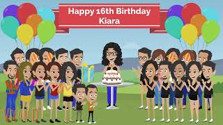 Happy 16th Birthday Kiara Santacruz Alvarado