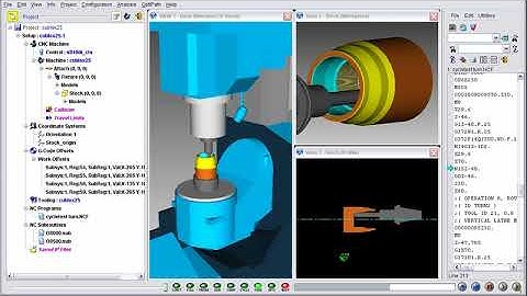 Matsuura CUBLEX Machine CNC simulation with VERICUT