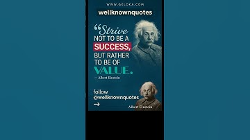 Einstein’s Truth Bomb 💣: Be Valuable, Not Just Successful! #Shorts