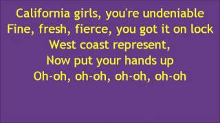 The Baseballs - California Gurls (lyrics)
