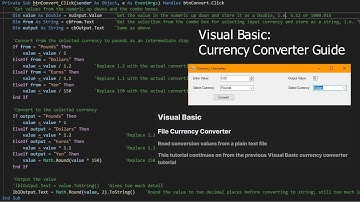 Visual Basic: Simple Currency Converter - part 2: File Reading