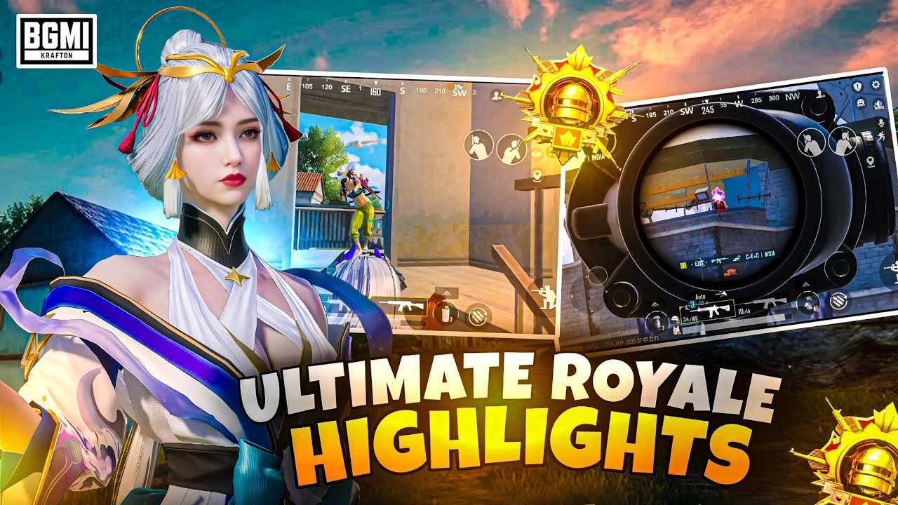 Ultimate Royale aggressive gameplay ☠️ | Intense Fight moments🔥 ...
