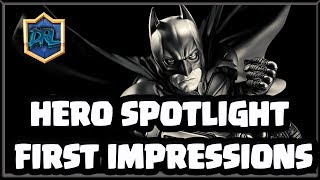HOW TO USE Batman in Arena Of Valor | Batman Hero Spotlight & Build screenshot 3