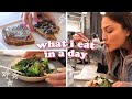 what i eat in a day: vegan 🌱 quick + easy!