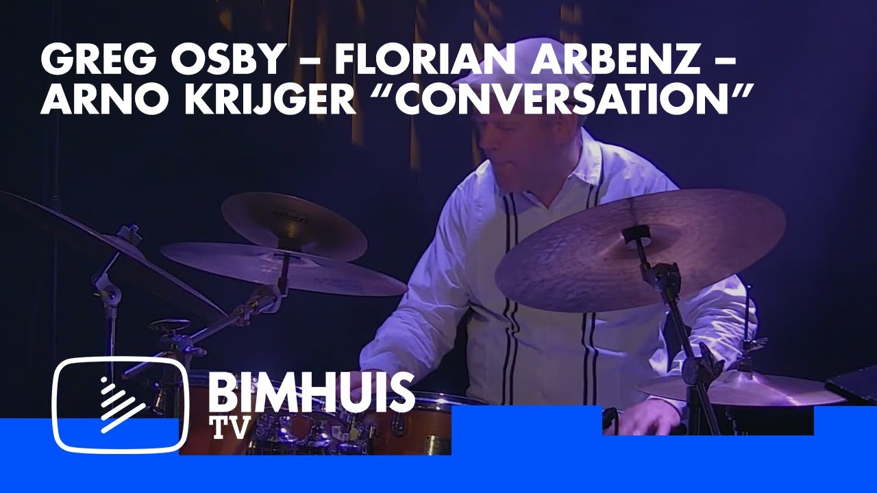 BIMHUIS TV Presents: GREG OSBY – FLORIAN ARBENZ – ARNO KRIJGER “CONVERSATION”