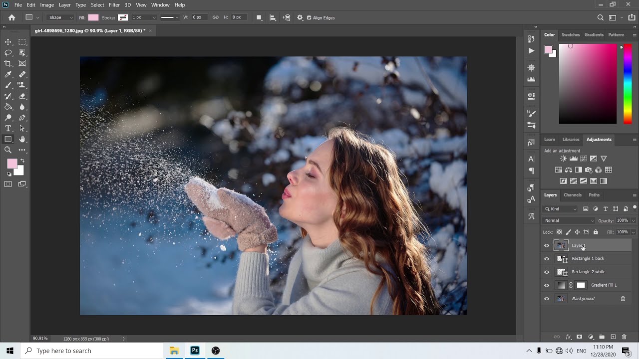 กรอบรูปสวยๆ photoshop  Update 2022  เทคนิคการทำกรอบรูปสวยๆ ใน Photoshop CC 2020