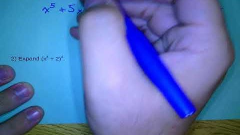 PAP Pre-Calc 8.4 Binomial Expansion & Pascal