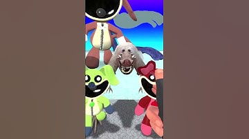 ALL ZOCHOSIS MUTATED ANIMALS VS FROWNING SMILING CRITTERS POW ! HAHA ! IN GARRY