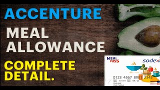 Accenture Meal Allowance Complete Detail | Sodexo Coupons | Tax Benefits #Accenture #sodexo screenshot 5