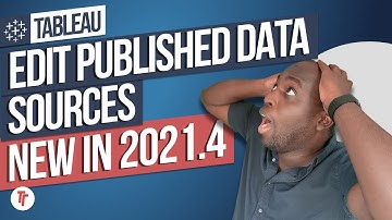 Edit published data sources: New in Tableau 2021.4