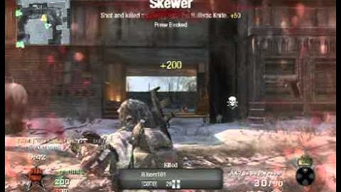 Black Ops: Knife and Tomahawk Only - 3 Sick Kills! (TDM on WMD)