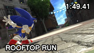 Rooftop Run (1:49.41, Basic Run, Skills) - Sonic Generations