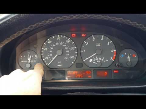 E46 How to reset your Instrument Cluster properly.