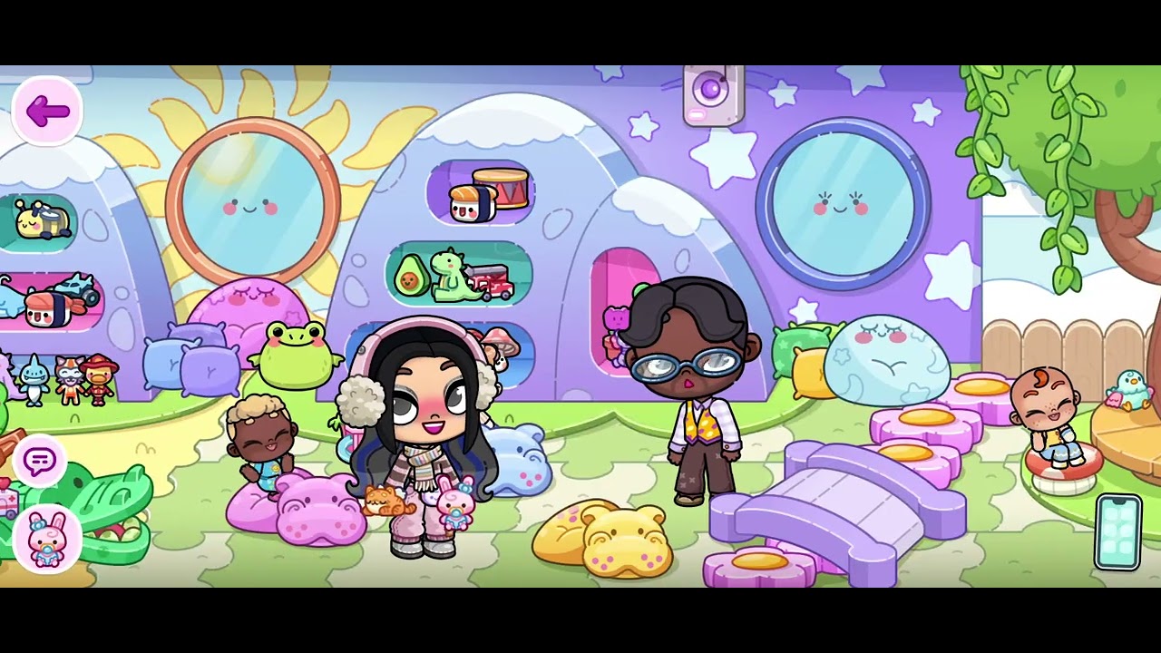 Avatar world vendiendo peluches