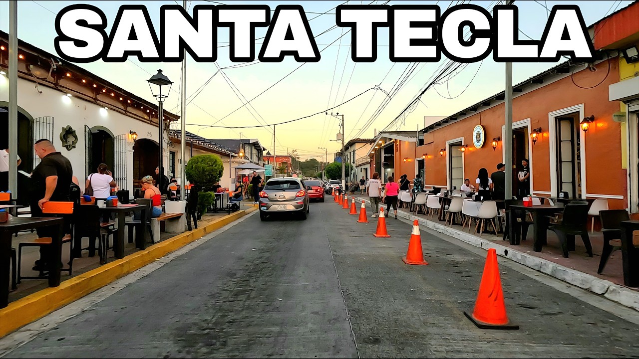 ASI SE ENCUENTRA SANTA TECLA. #elsalvador 