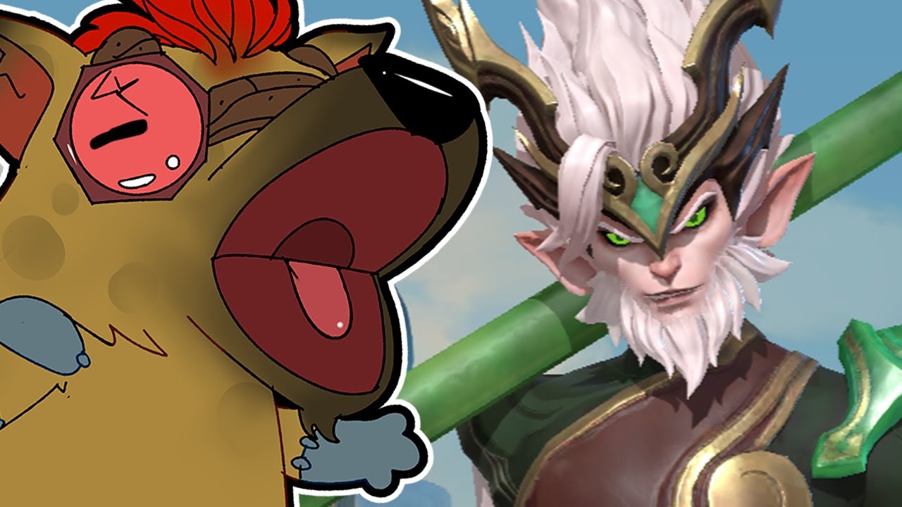 COMPREI A MELHOR SKIN DO WUKONG (e tive a partida mais caótica da minha vida)