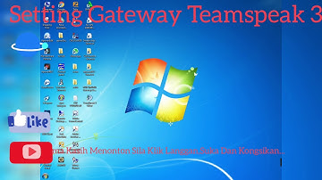 Tutorial Setting Gateway Teamspeak 3